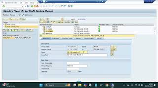 KCH5N  How to change Profit Center in SAP [upl. by Ahsined]