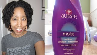 Hair Results After Using Aussie Moist [upl. by Hillman]