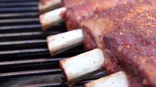 BBQ Smoked St Louis Cut pork ribs 46 [upl. by Hebel]