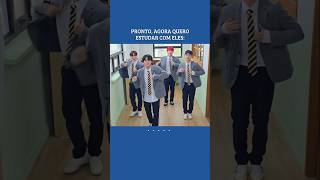 Onde faço a matrícula vanner 배너 kpop highschool shorts idol oppa kdrama drama musical [upl. by Aynekat]