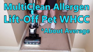 Bissell MultiClean Allergen Lift Off Pet WHCC  About Average [upl. by Waylan]