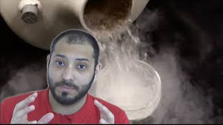 ليه مش بنتجمد من النيتروجين السائل  liquid Nitrogen  Leidenfrost effect [upl. by Aicined]