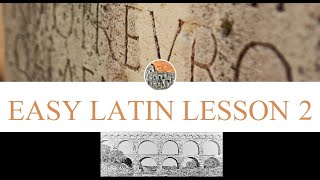 Easy Latin Lesson 2  Learn Latin Fast with Easy Lessons  Latin Lessons for Beginners  Latin 101 [upl. by Yor480]