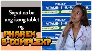 PHAREX BCOMPLEX BENEFITS Gamot sa ngalay pamamanhid at tusoktusok ng kamay at paa [upl. by Katya]