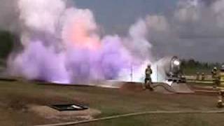 LNG Fire Fighting Demonstration [upl. by Esila]