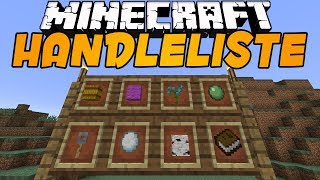 HANDLELISTE  Minecraft [upl. by Assirat]