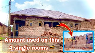 Amount so far used on this 4 single rooms in Uganda 2024 [upl. by Assiralk]