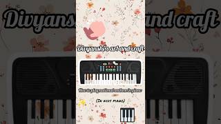 How to play national anthem in piano 🎹 🎼  Divyanshis art and craft  shorts short nationalsong [upl. by Jeana]