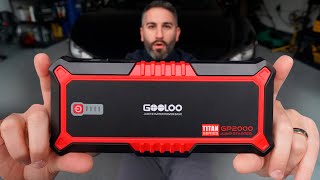 NEVER Get Stranded Again GOOLOO GP2000 Jump Starter Review [upl. by Bronder675]