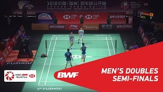 SF  MD  GIDEONSUKAMULJO INA 1 vs LIUZHANG CHN 3  BWF 2018 [upl. by Canty]