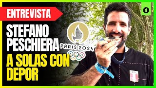 ENTREVISTA EXCLUSIVA a STEFANO PESCHIERA quotLa medalla va para mi abueloquot  Depor [upl. by Siekram534]