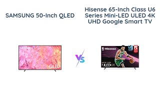 🔥 Samsung Q60C vs Hisense U6 Which TV is Better 🤔 [upl. by Atoked241]