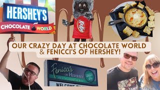 Hersheys Chocolate World FAIL amp Feniccis of Hershey reaction  hershey [upl. by Malvia]