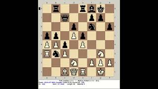 Toth Andras vs Markus Robert  Hungary Chess 9900 2000 [upl. by Nehcterg]