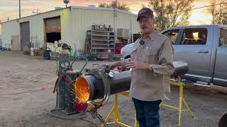 Bevel Cutting Pipe Part 4 of 4 Beveler Demonstration Preheat and Cut [upl. by Hgiel532]