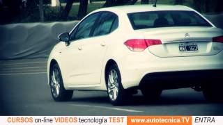 Test informe Nuevo Citroen C4 Lounge wwwautotecnicatv [upl. by Nilesoy365]