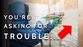 Insulation Spray Foam Problems LongTerm Durability and More  QampA 2 [upl. by Leeban]