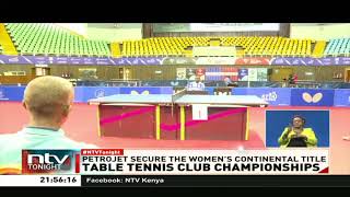 Kenyas Nairobi City finishes third in table tennis club championships [upl. by Shirlie930]