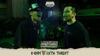 Pangil Sa Pangil SIXTH THREAT vs KRAM  MATIRA MAYAMAN [upl. by Ecilegna]