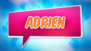 Joyeux anniversaire Adrien [upl. by Lucky]