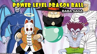 Power Level Dragon Ball  Baba Saga [upl. by Esiocnarf]