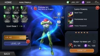 Poison ivy Becomes Legendary Gameplay  DC Legends [upl. by Einaoj]