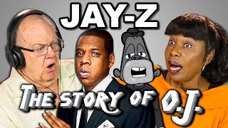 ELDERS REACT TO JAYZ  THE STORY OF OJ [upl. by Eanahs]