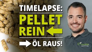 Tausch Ölheizung gegen Pelletheizung  Zeitraffer  Timelapse  Thumm Heizung Sanitär [upl. by Seif]