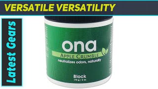 ONA Natural Odor Neutralizer Block Apple Crumble Best Odor Eliminator for Any Space [upl. by Sihun]