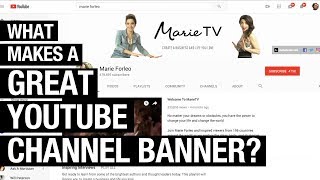 Examples of Great YouTube Channel Art Banners For Inspiration [upl. by Siger237]