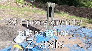 39 Epoxy granite preparation  Zaxis [upl. by Anyotal199]