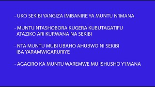 MUNTU UZI AGACIRO AFITE KO AREMYEMU ISHUSHO YIMANA SEKIBI NTIZISHOBORA KUMWEGERA [upl. by Nievelt]