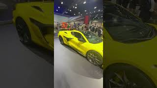 C8 Corvette ZR1 Los Angeles Auto Show [upl. by Verner]