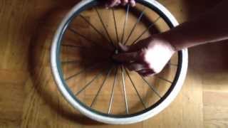 Repairing a loose wheel on a vintage stroller Simo Classic [upl. by Eninnaej]