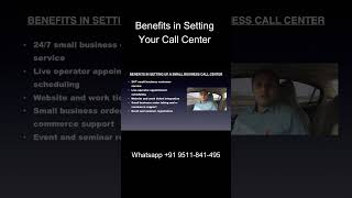 Benefits in setting call center for small business  shorts [upl. by Dougherty339]