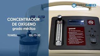 Concentrador de Oxígeno 10 litros F710 [upl. by Aikemat]