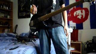 Nine Inch Nails  Discipline Bass Cover [upl. by Adnar]