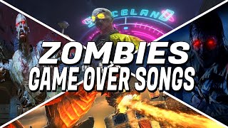 Every CoD Zombies Game Over Theme Song EVER World At War  Black Ops Cold War [upl. by Tomas]