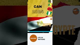 Coupe dAfrique des Nations 2024  L Egypte CAN 2024 [upl. by Forland]