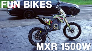 I bought an Electric Pitbike  Fun Bikes MXR 1500w [upl. by Otsenre]