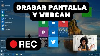 Cómo Grabar pantalla y Webcam OBS Studio tutorial TUTORIAL COMPLETO y FÁCIL 💯 [upl. by Neomah64]