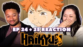 WE WERENT READY 💔  Haikyuu Ep 24 amp 25 FIRST TIME REACTION [upl. by Simon]