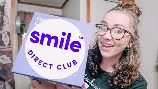 SMILE DIRECT CLUB ALIGNER KIT UNBOXING [upl. by Tailor]