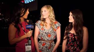 Elle amp Blair Fowler Interview At VidCon [upl. by Eibber638]