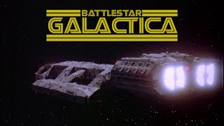 Battlestar Galactica 1978 Intro 4K [upl. by Enilauqcaj130]