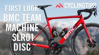 BMC Teammachine SLR01 Disc first look [upl. by Rama5]