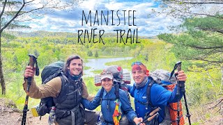 Manistee River Trail Backpacking Loop  Great for the beginner  Michigan [upl. by Sleinad]