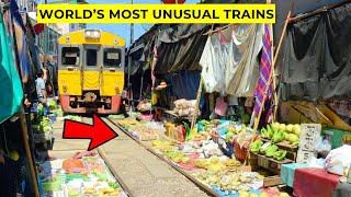 Unveiling the Worlds Weirdest Trains  Unusual Trains That Defy the Norm [upl. by Joan]