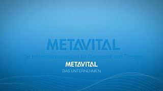 METAVITAL GmbH Unternehmensfilm  Deutsch [upl. by Craven]