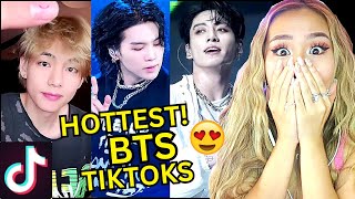 HOTTEST BTS TIKTOK COMPILATION 🥵  REACTIONREVIEW [upl. by Arnulfo]